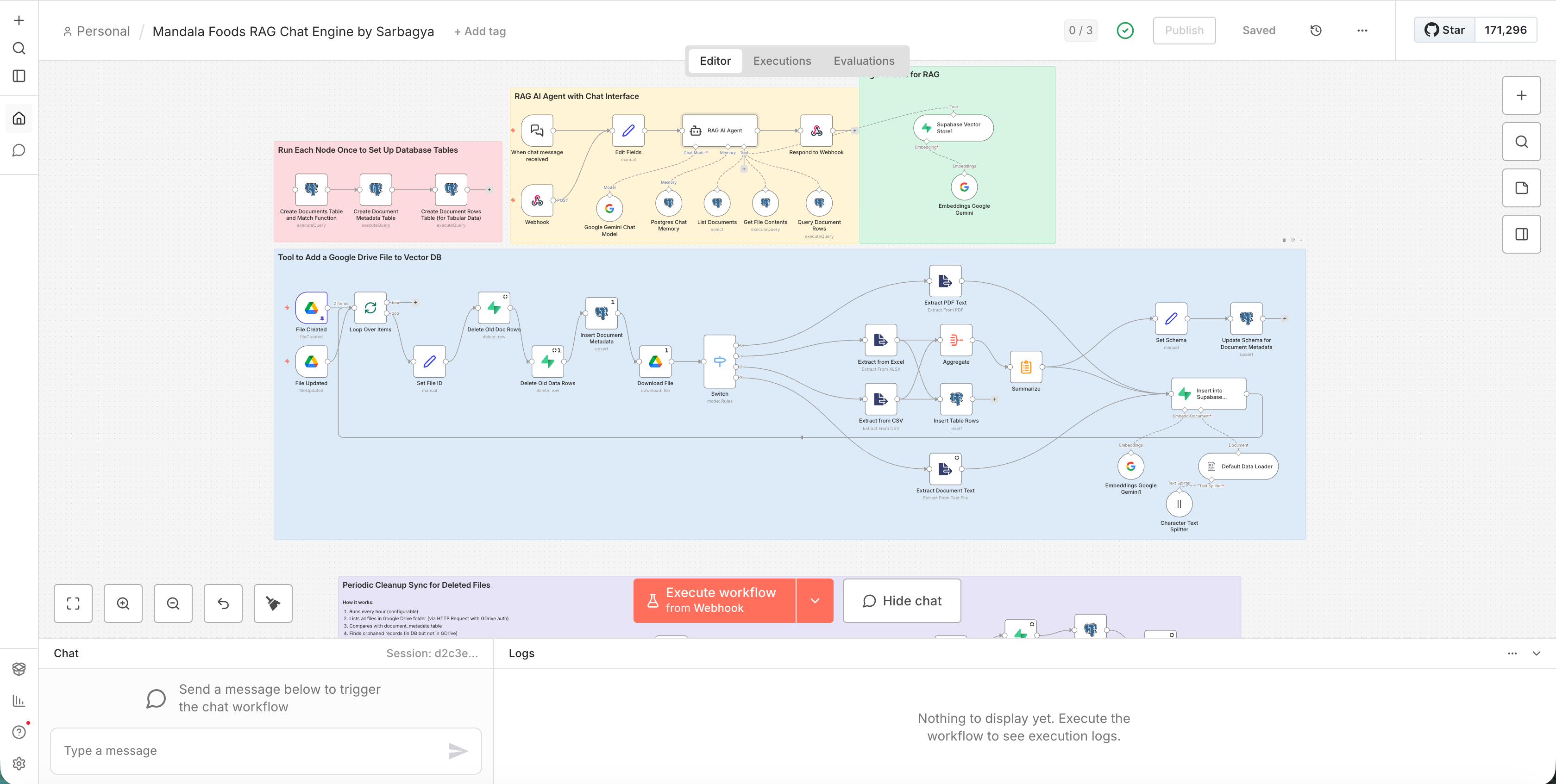 Mandala Foods RAG Chat Engine